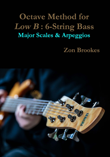 Octave Method for Low B : 5-String Bass Paper Book